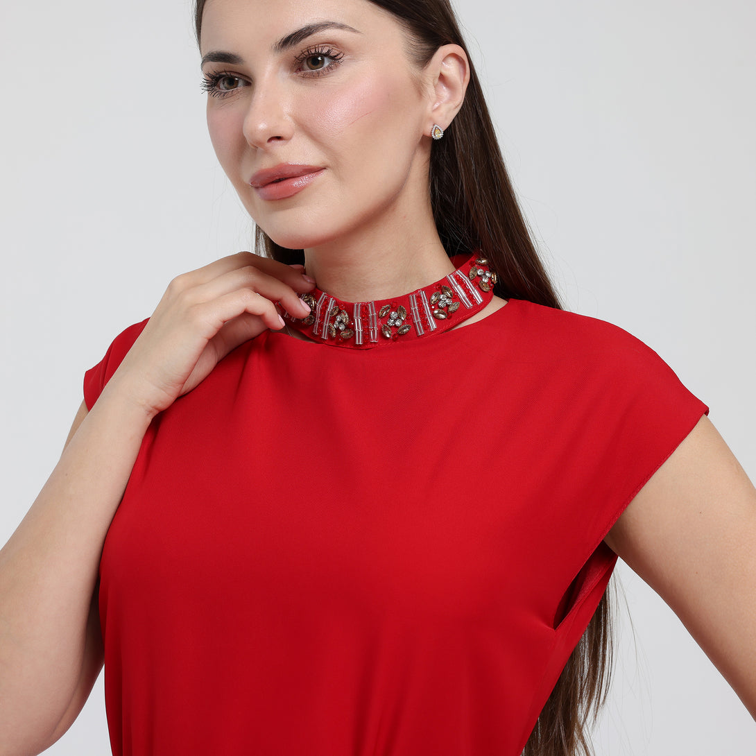 فستان سيراميك بليسية - Rosemet
