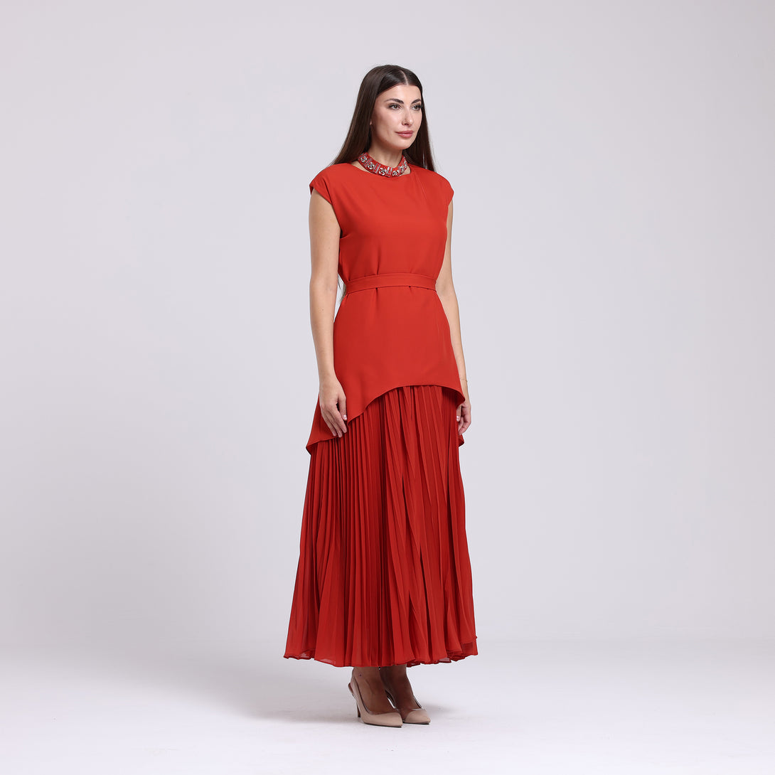 فستان سيراميك بليسية - Rosemet