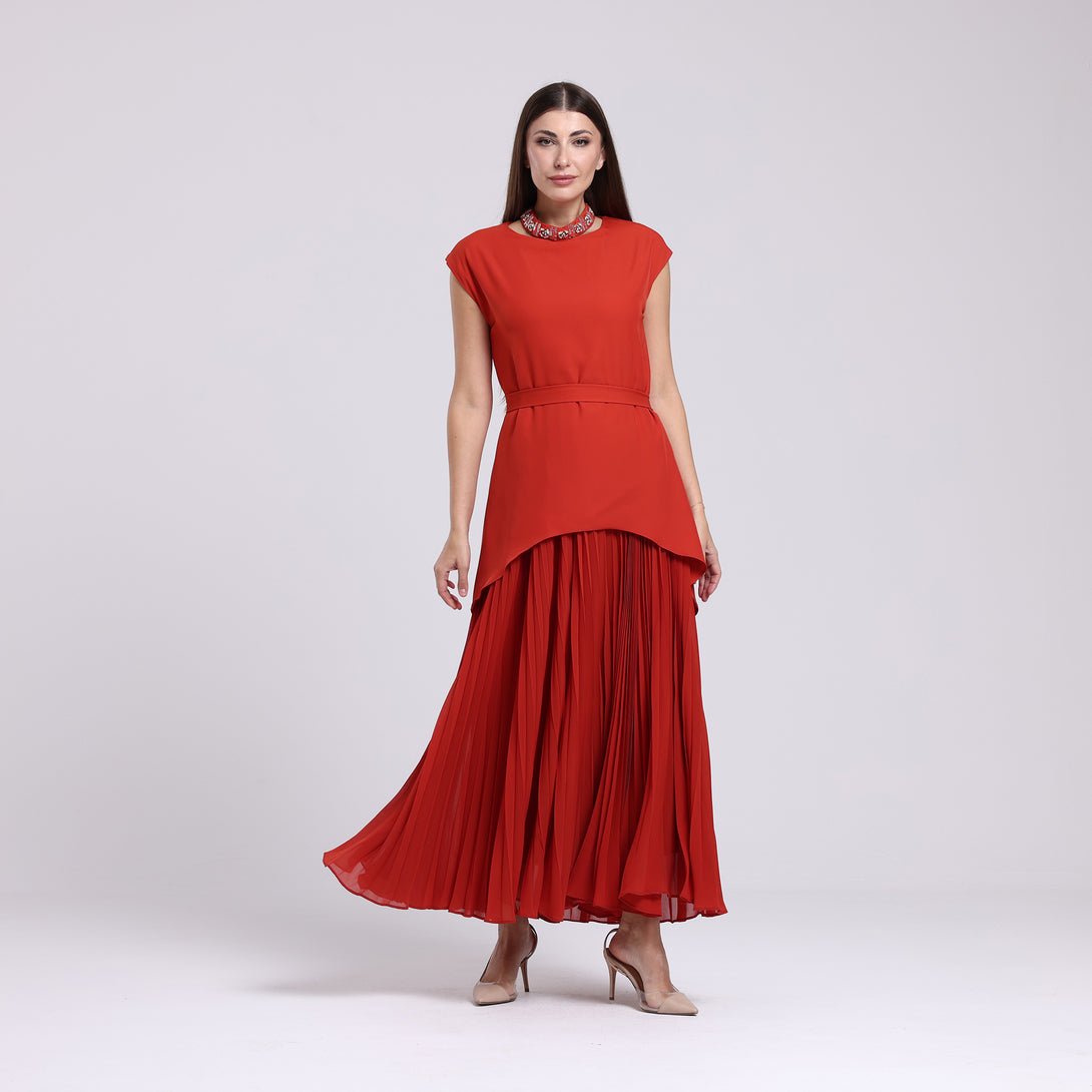 فستان سيراميك بليسية - Rosemet