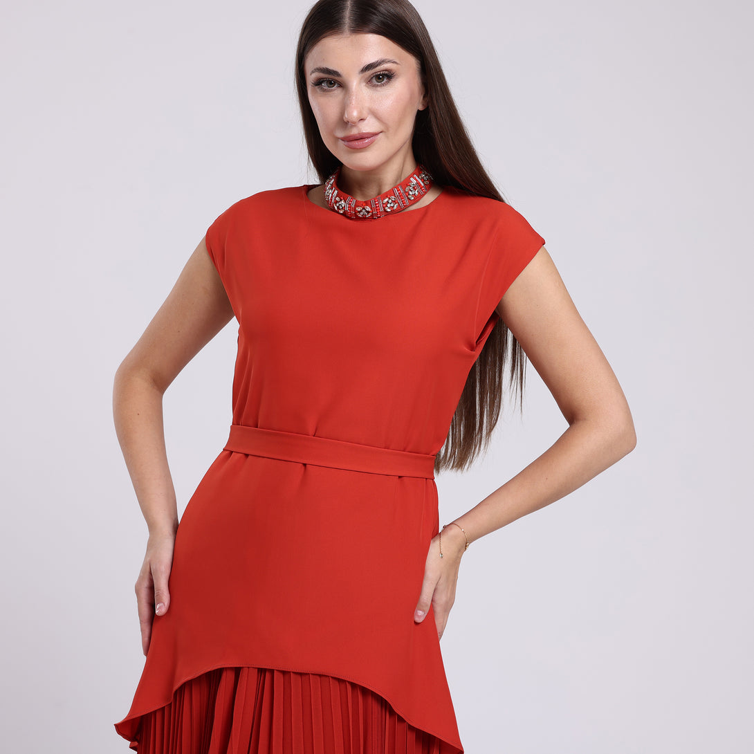 فستان سيراميك بليسية - Rosemet