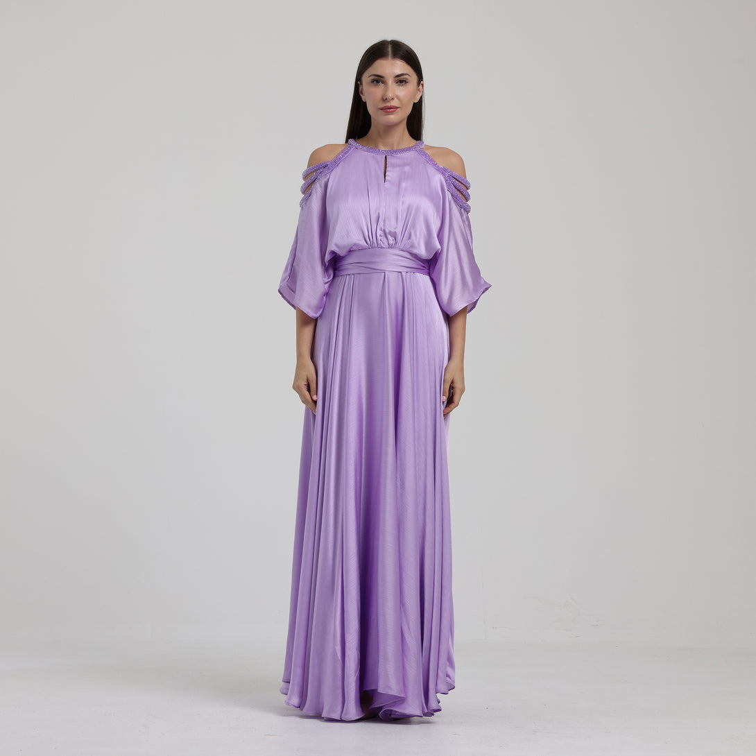 فستان سهره بكلوش واسع - Rosemet