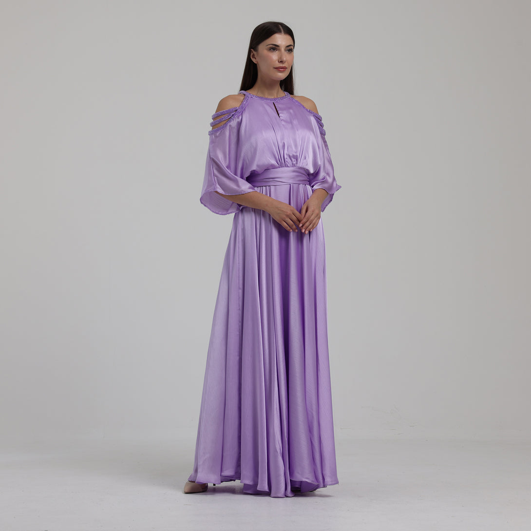 فستان سهره بكلوش واسع - Rosemet