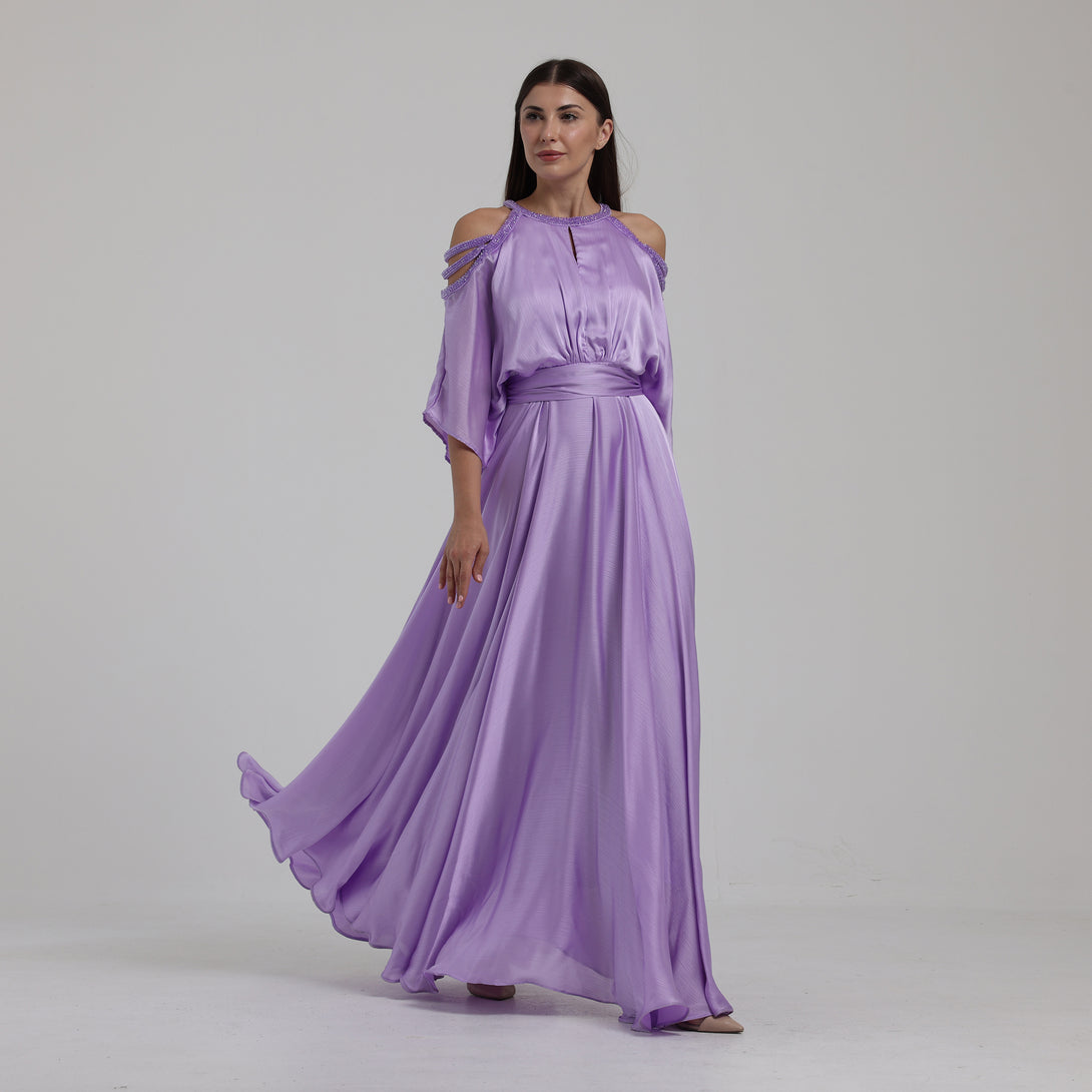فستان سهره بكلوش واسع - Rosemet