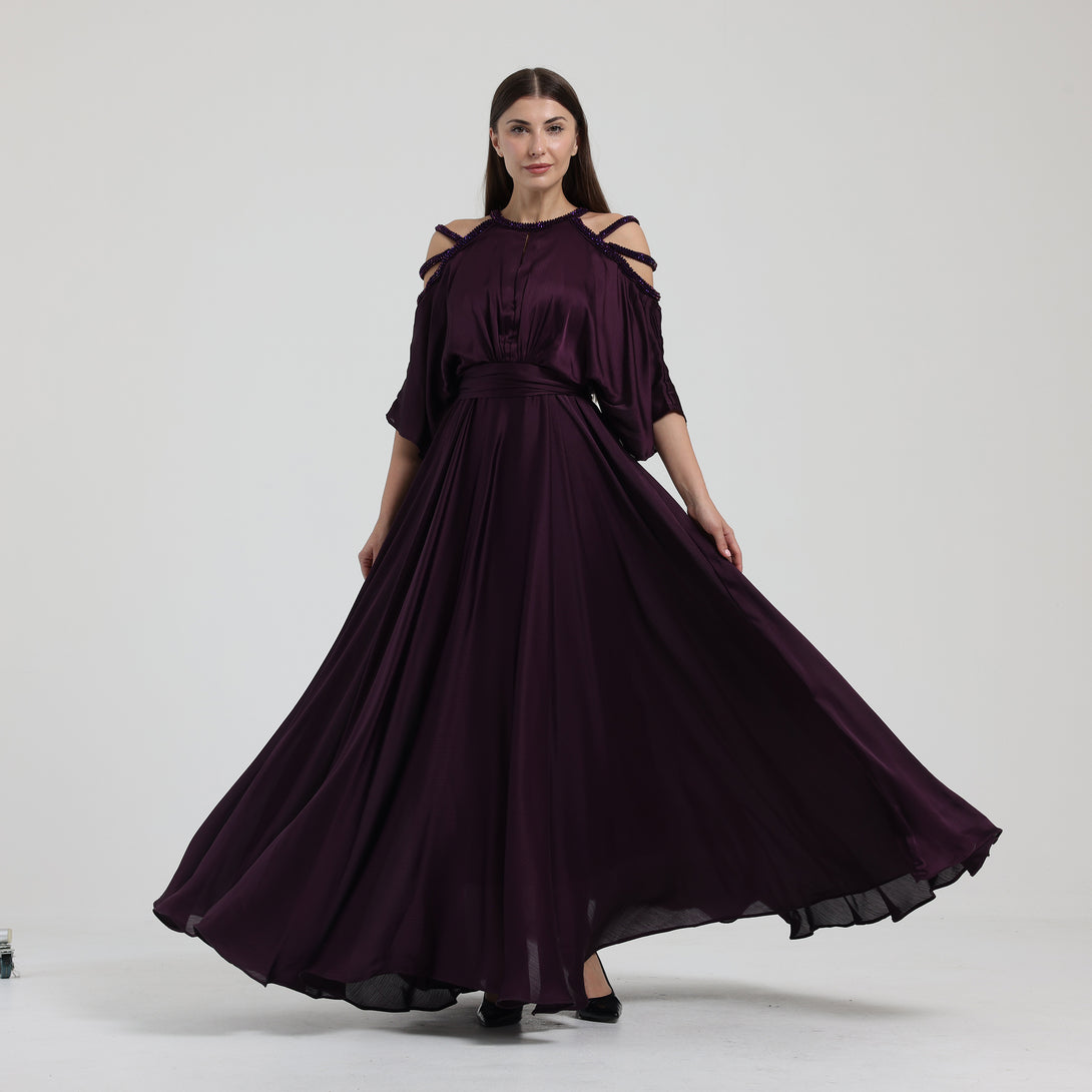 فستان سهره بكلوش واسع - Rosemet