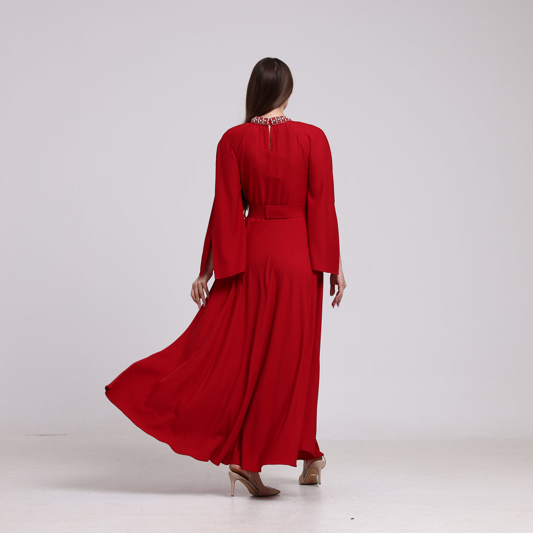 فستان سيراميك بقصة كلوش - Rosemet